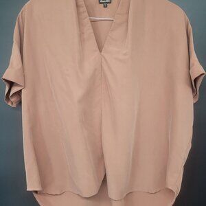 STEVEN ALAN Vaughn Top Dusty Rose Small
